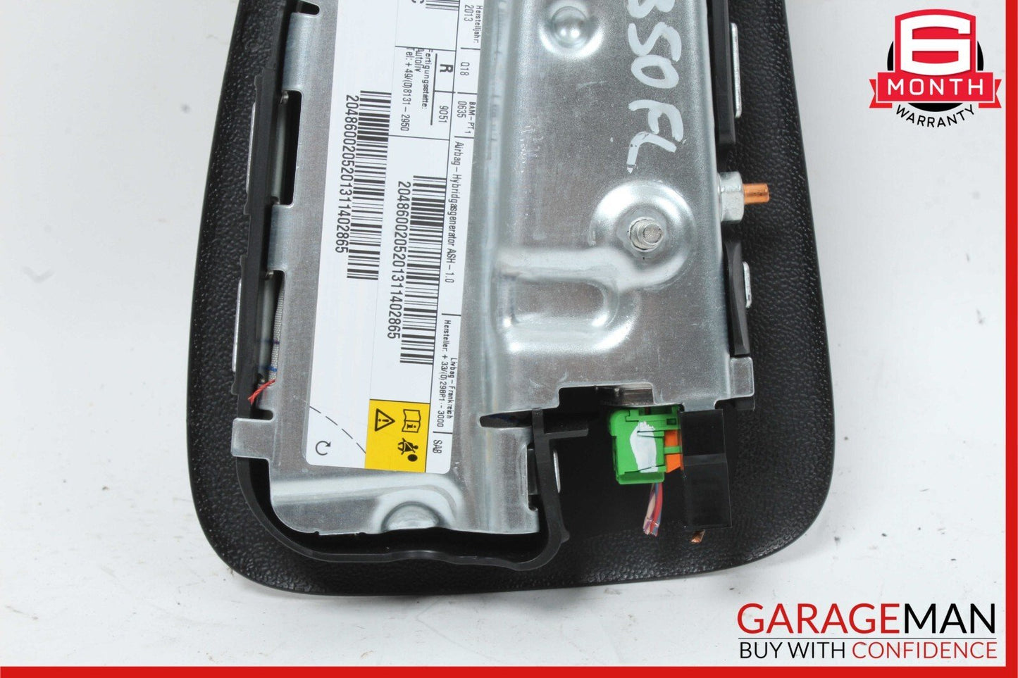 08-15 Mercedes GLK350 C250 C300 Front Right Side Seat Airbag Air Bag SRS Black