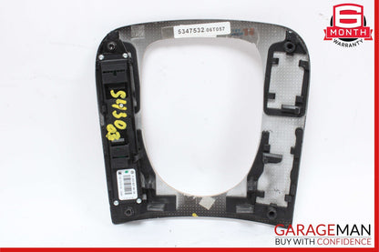03-06 Mercedes W220 S430 S500 S55 AMG Center Console Shifter Bezel Trim Wood OEM