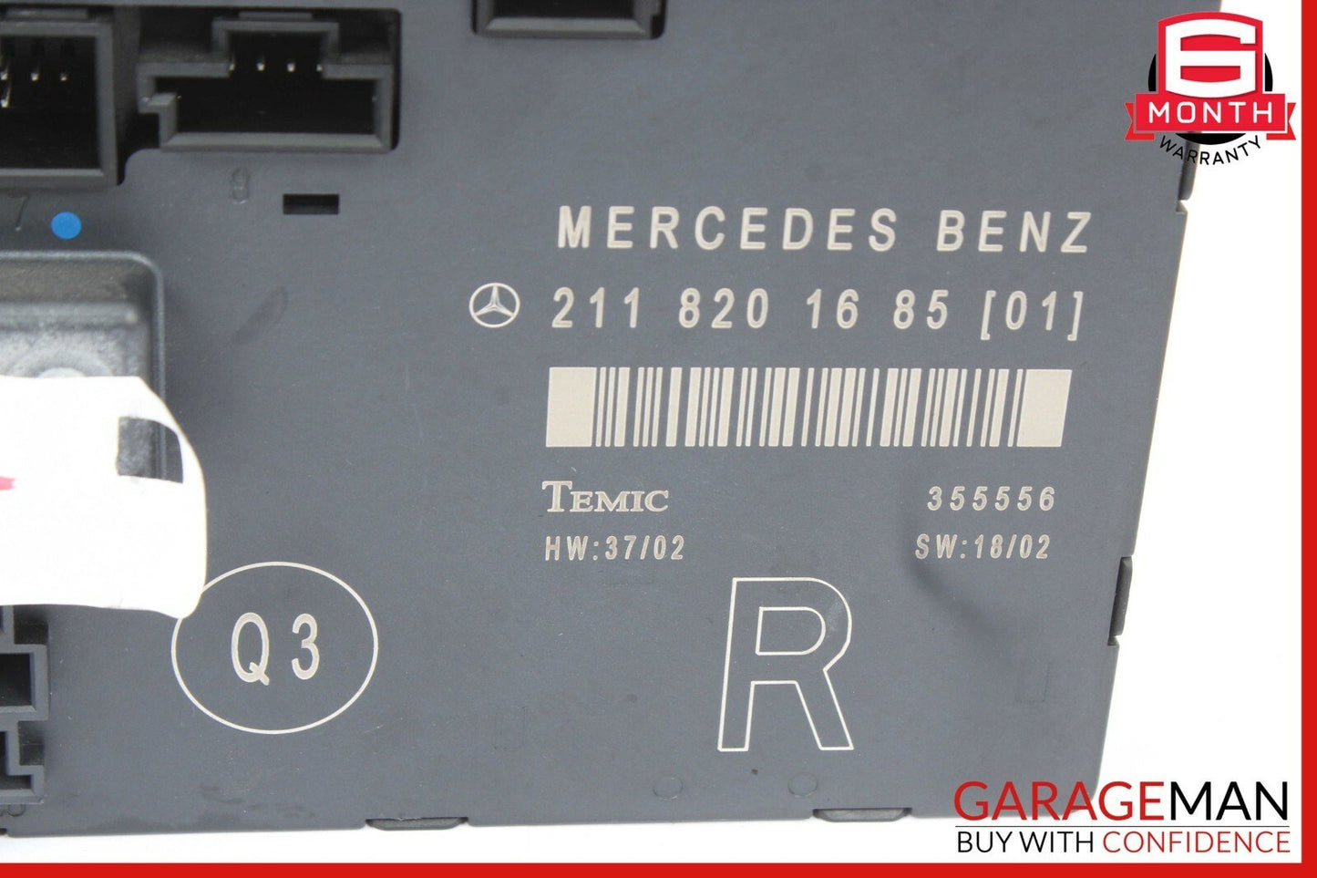 03-09 Mercedes W211 E320 E500 E550 Front Right Side Door Controller Module