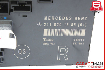 03-09 Mercedes W211 E320 E500 E550 Front Right Side Door Controller Module