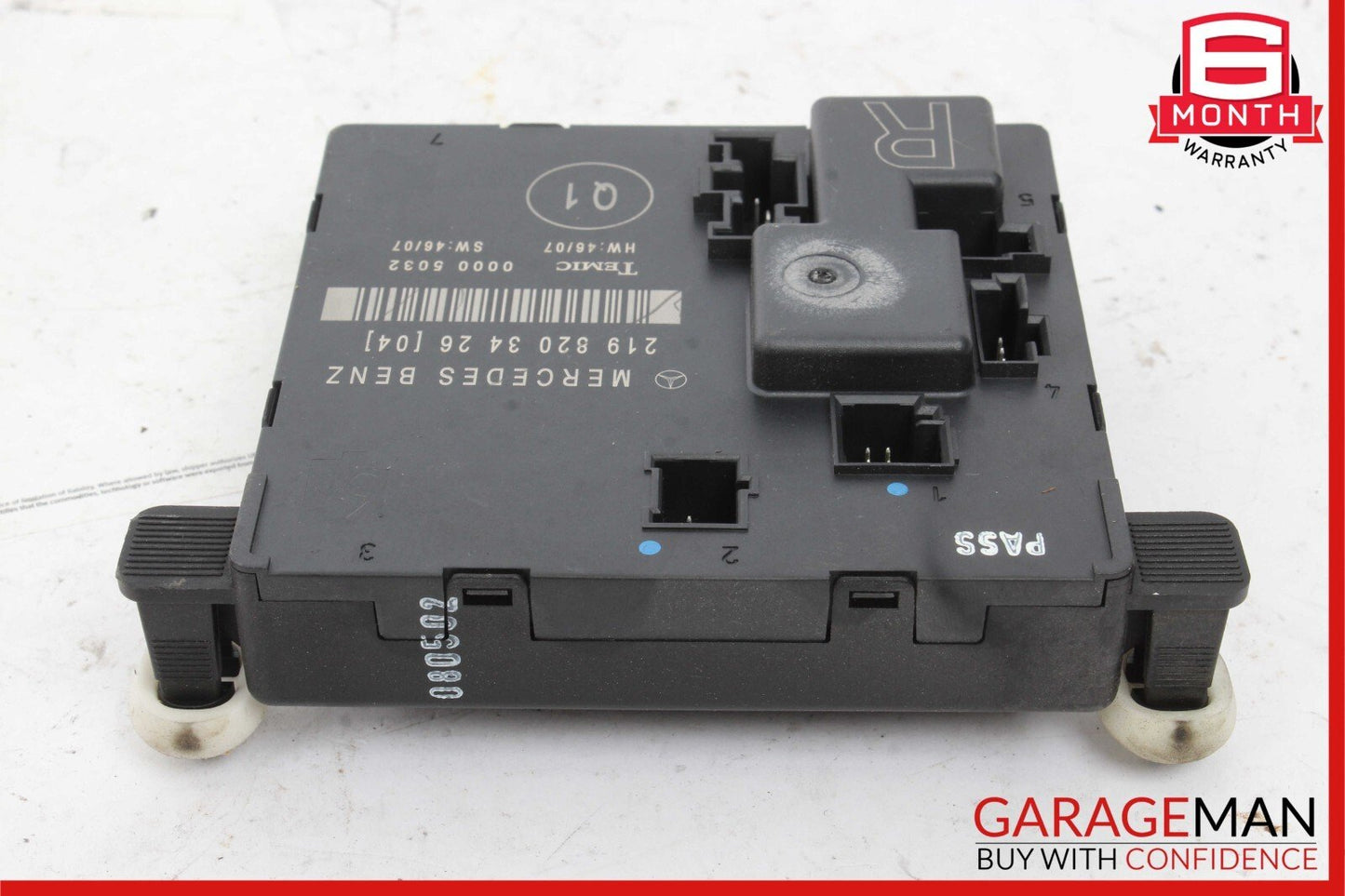 06-11 Mercedes W219 CLS550 CLS500 Rear Right Door Control Module 2198203426 OEM