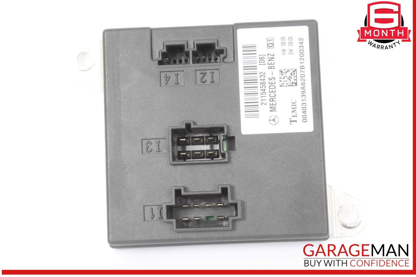 03-11 Mercedes W211 E350 CLS550 Body Control Module Unit BCM 2115455232 OEM
