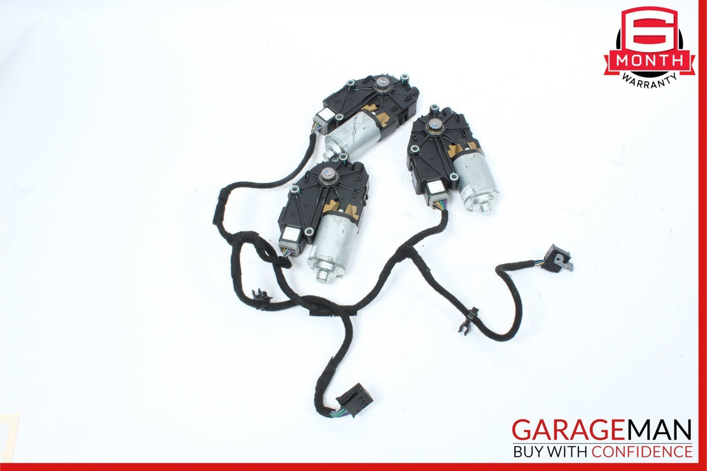 06-12 Mercedes W251 R500 ML550 Panoramic Sunroof Sun Roof Motor Set of 3 OEM