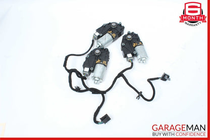 06-12 Mercedes W251 R500 ML550 Panoramic Sunroof Sun Roof Motor Set of 3 OEM