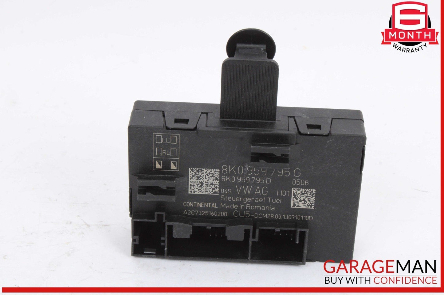 13-17 Audi Q5 SQ5 Rear Right Passenger Side Door Control Module Unit 8K0959795G