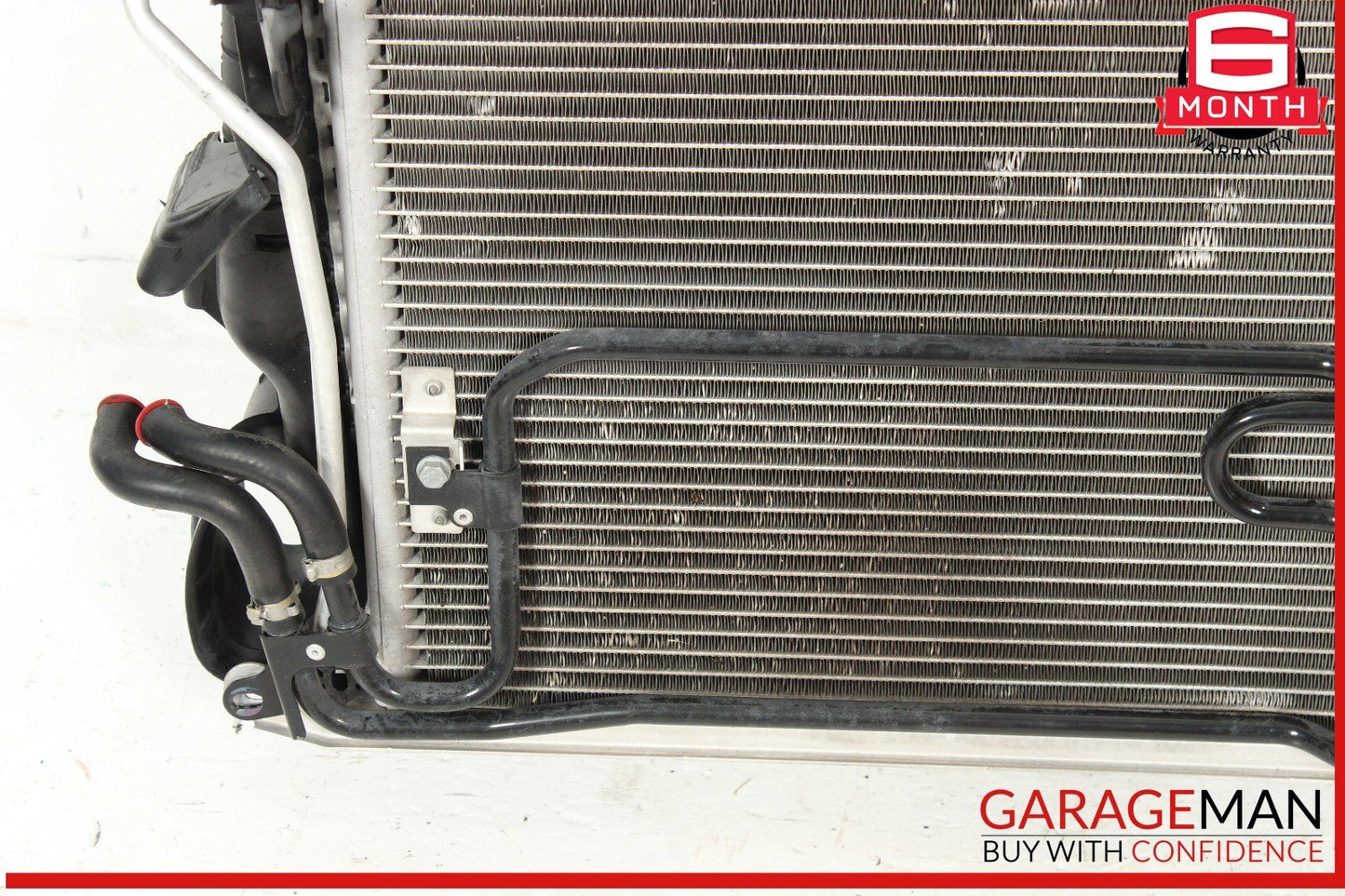 00-06 Mercedes W220 S500 CL500 Engine Cooling Radiator AC A/C Condenser Assy