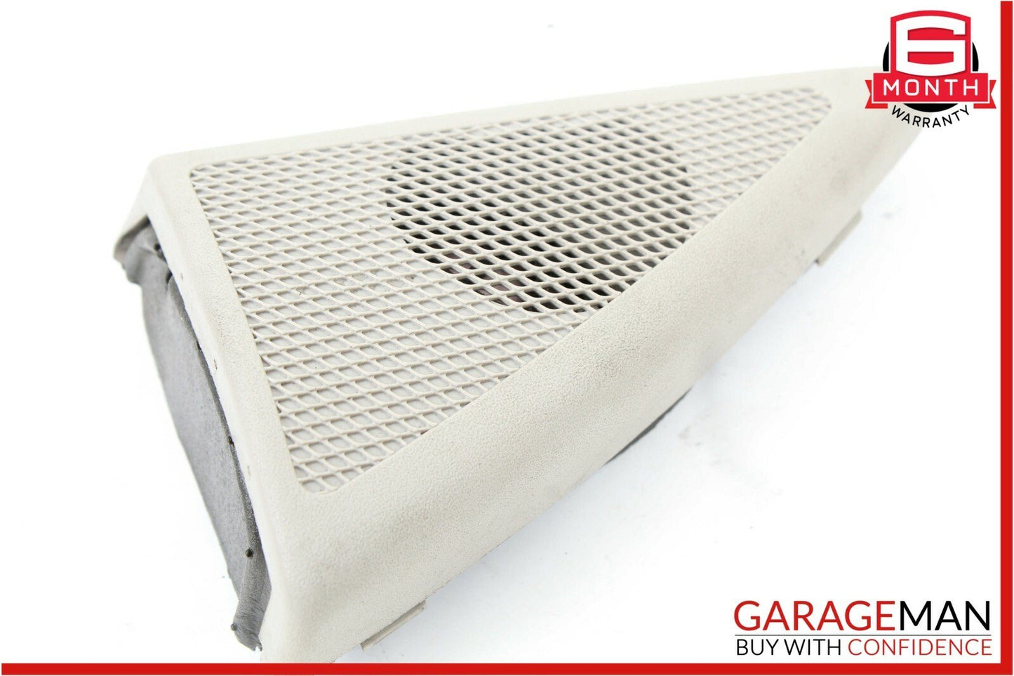 03-09 Mercedes W211 E320 Front Right & Left Side Tweeter Speaker Cover Set Gray