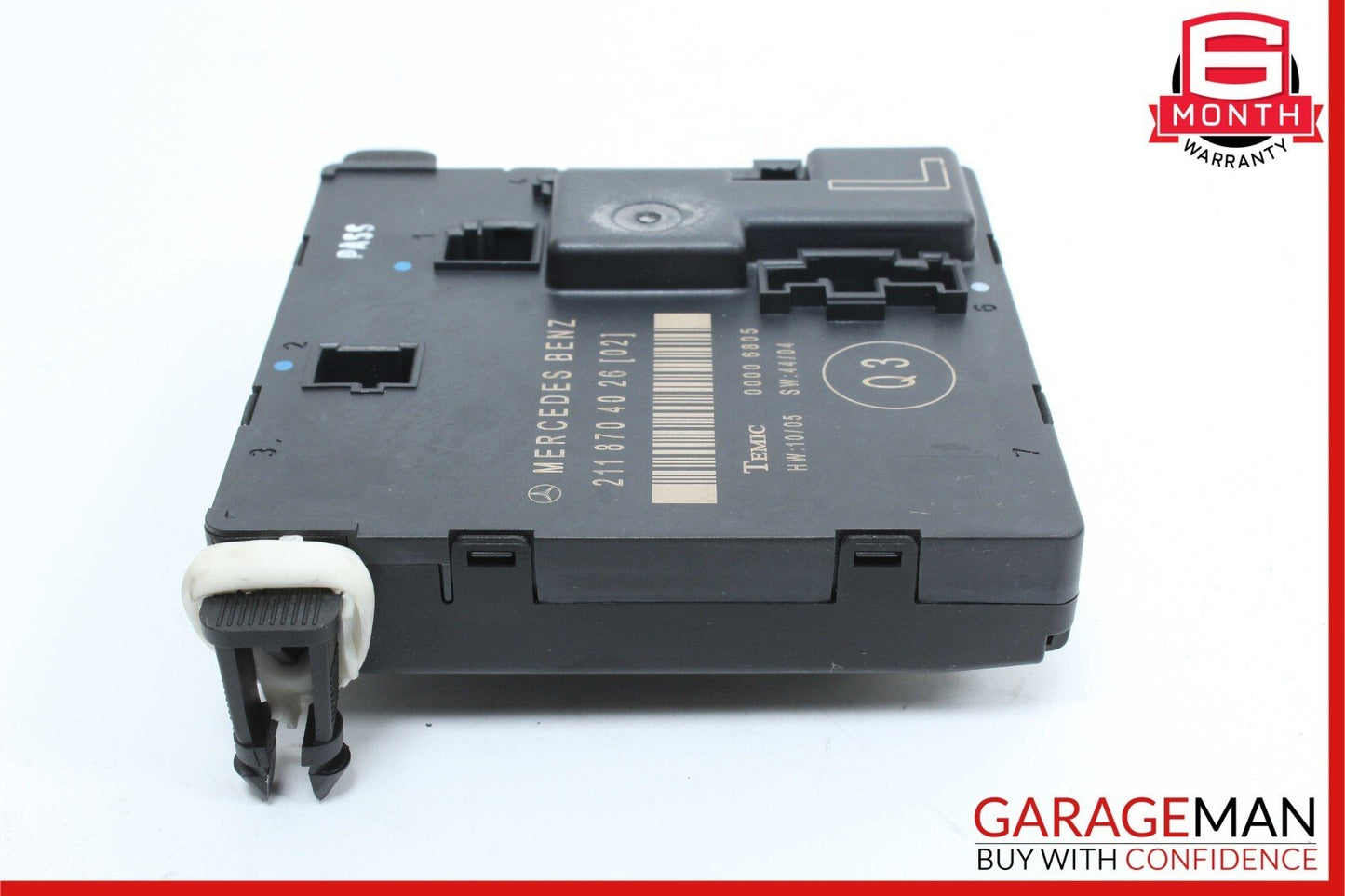 03-09 Mercedes W211 E350 E320 E63 AMG Rear Left Side Door Controller Module Unit
