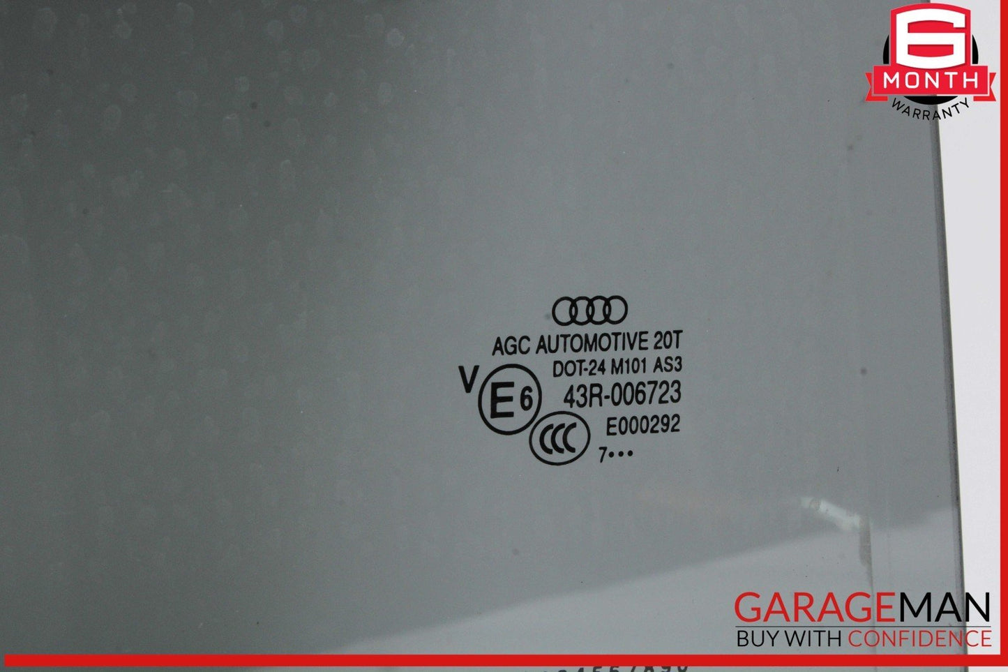 15-18 Audi Q3 Quattro Rear Right Passenger Side Door Window Glass 43R006723 OEM