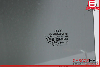 15-18 Audi Q3 Quattro Rear Right Passenger Side Door Window Glass 43R006723 OEM