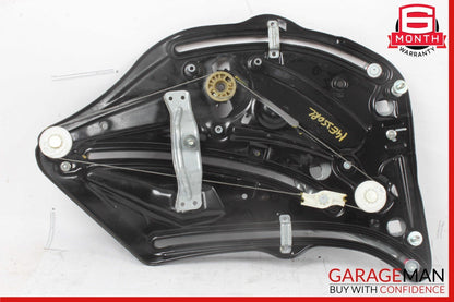 10-16 Mercedes W207 E350 E400 Rear Left Window Regulator Motor Plate Frame OEM