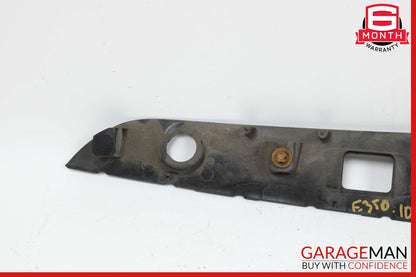 10-13 Mercedes W212 E350 E550 Sedan Trunk Lid Tailgate Handle Trim Black OEM