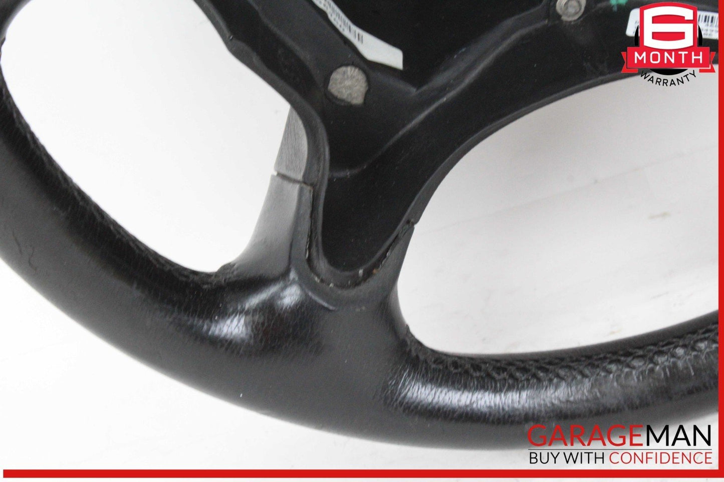06-09 Mercedes W211 E550 CLS550 Front Left Side 4 Spoke Steering Wheel Black OEM