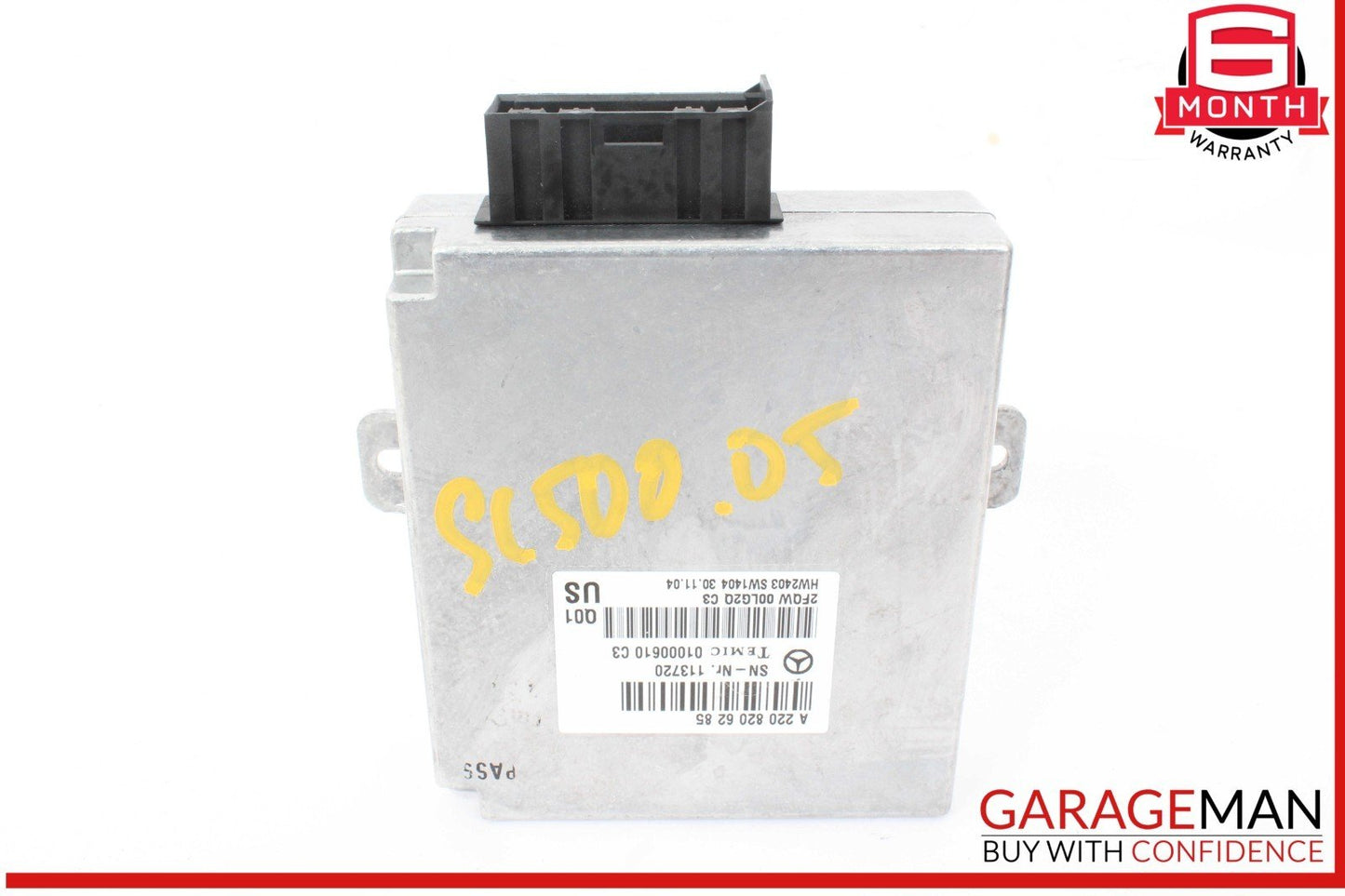 03-06 Mercedes R230 SL500 SL55 Voice Control Module 2208206285 OEM