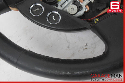 03-08 Maserati Quattroporte M139 Steering Wheel Black OEM