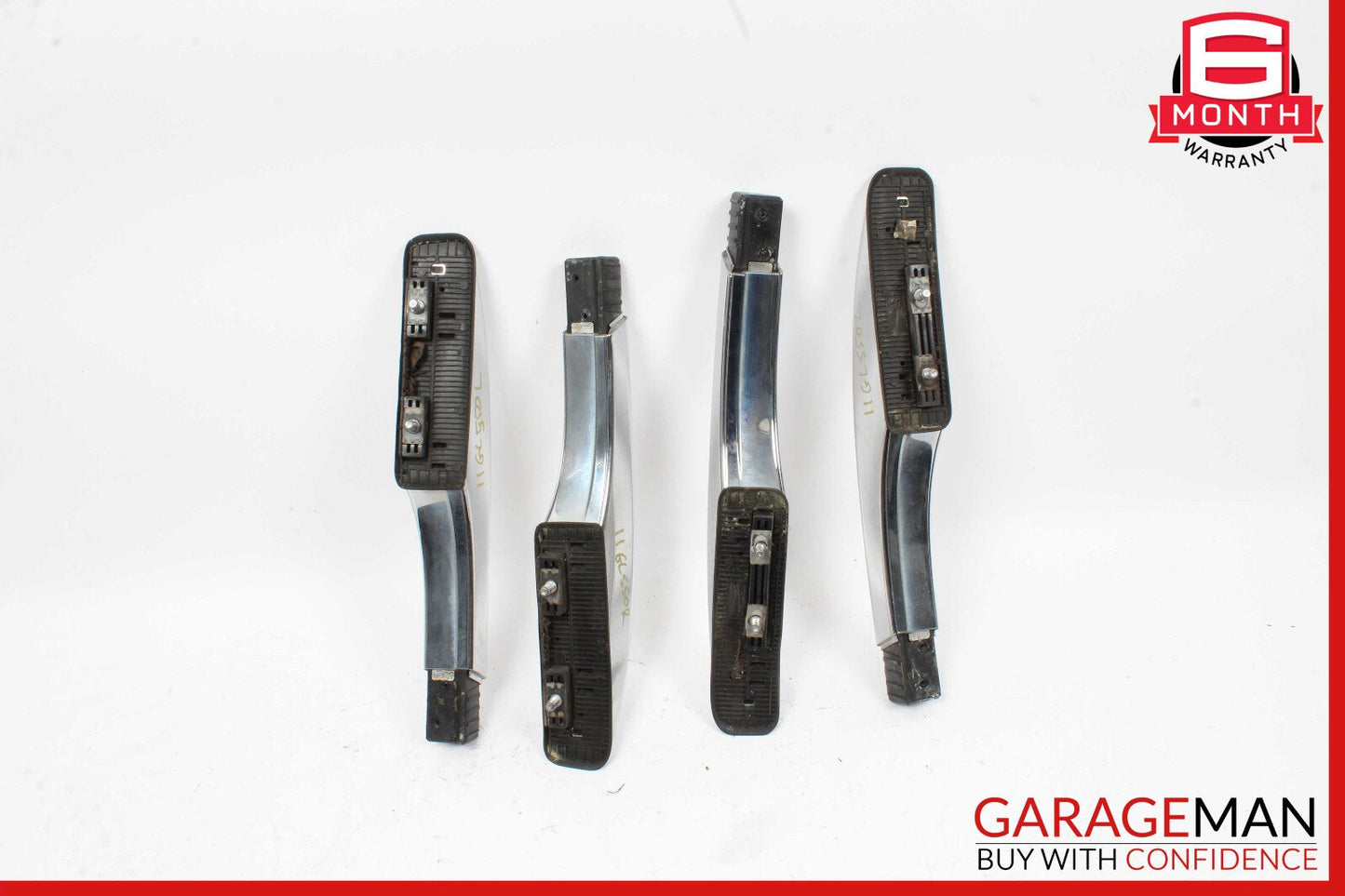 07-12 Mercedes X164 GL450 Complete Roof Rail Rack Cover Cap Set of 4 Pc OEM