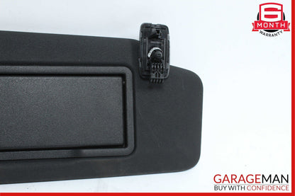 08-14 Mercedes W204 C300 Front Right Side Sun Visor Sunvisor Shade Black OEM