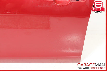16-23 Jaguar XF Front Left Driver Side Door Shell Panel Red OEM