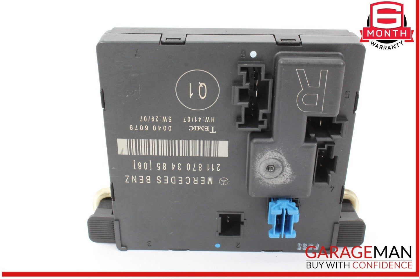 07-09 Mercedes W211 E350 E550 Rear Right Side Door Control Module 2118703485 OEM