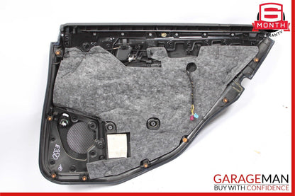 10-13 Mercedes W212 E350 E400 E550 Rear Left Side Interior Door Panel Black