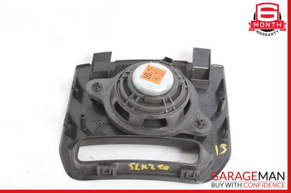 12-20 Mercedes R172 SLK250 SLC300 Rear Left B-Pillar Speaker Cover Black OEM