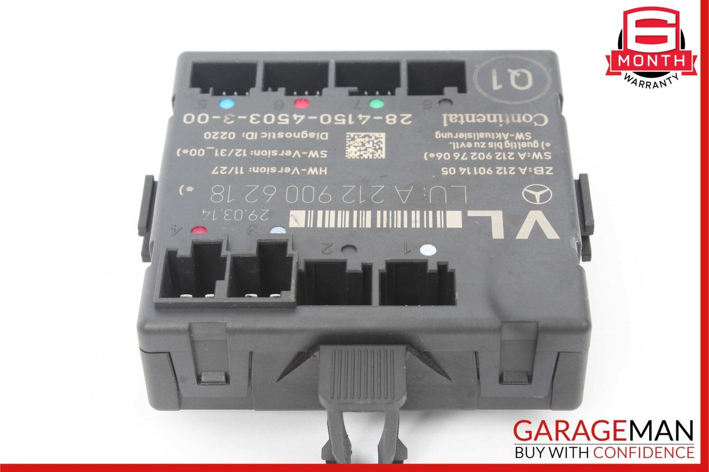 08-14 Mercedes W204 C300 C250 C350 Front Left Side Door Control Module Unit OEM