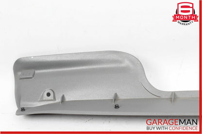 03-08 Mercedes R230 SL550 Rear Trunk Divider Wall Paneling Trim Cover Panel Gray