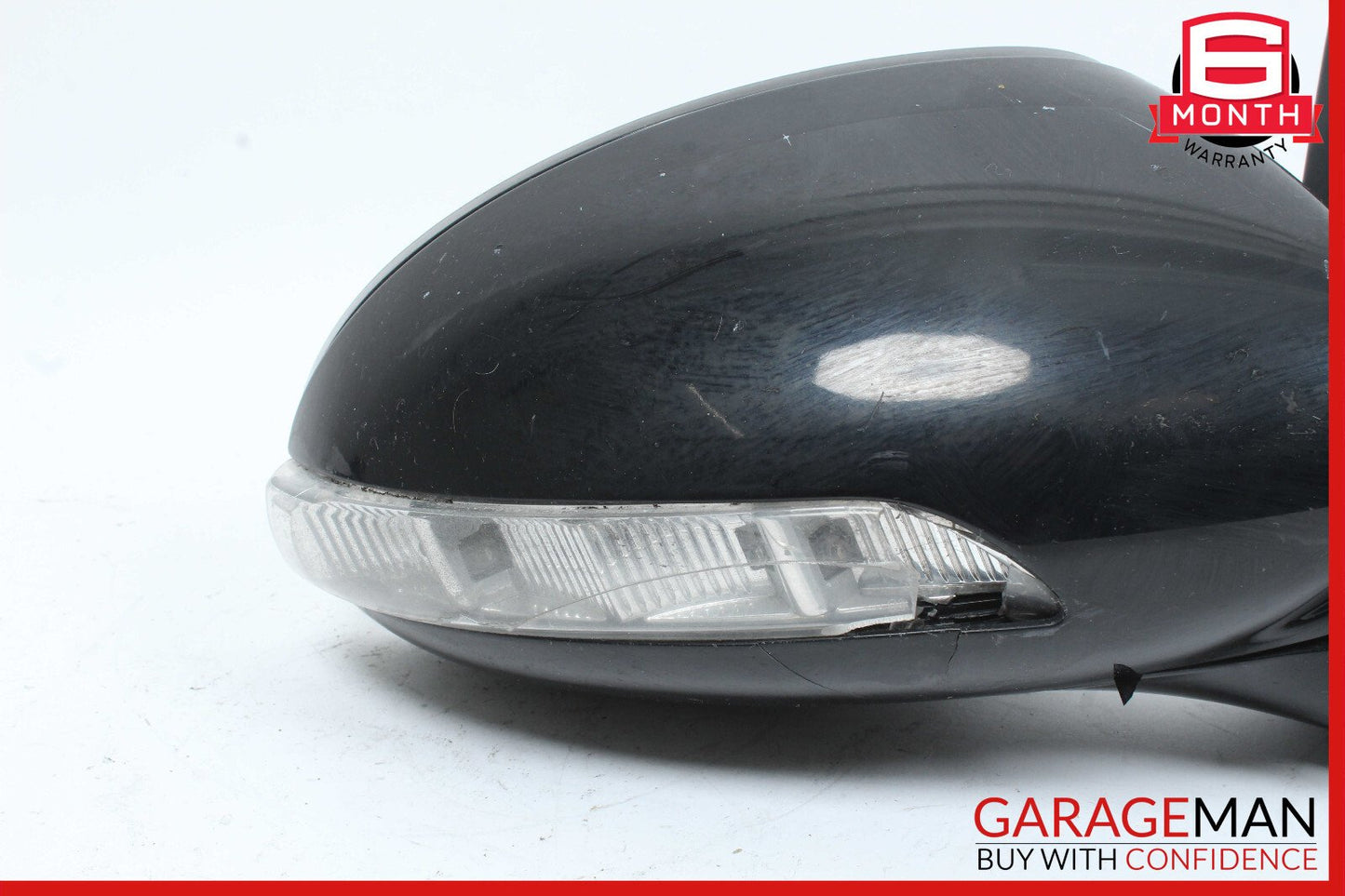 07-09 Mercedes W221 S550 Right Side Mirror Door Rear View Black OEM