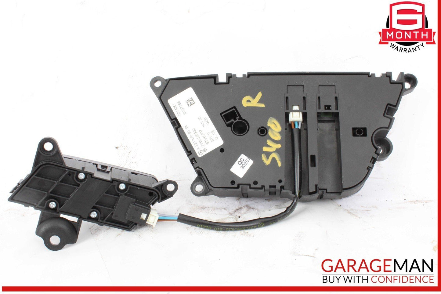 07-13 Mercedes W221 S400 Hybrid Front Right Side Seat Control Switch Set OEM