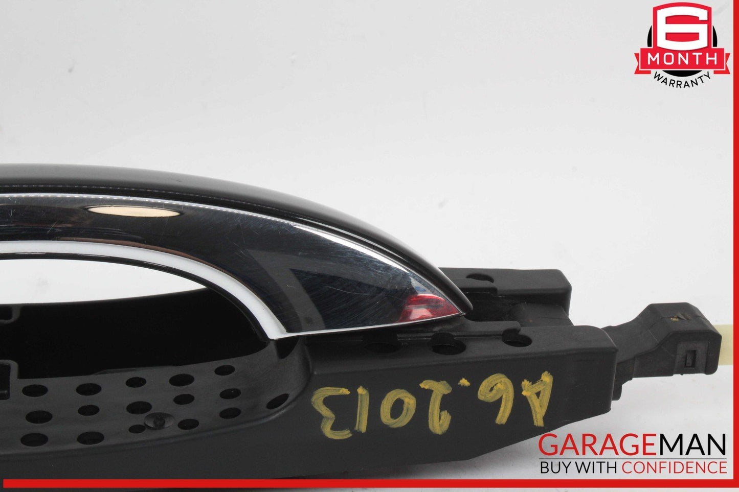 12-18 Audi A6 A7 Rear Left Driver Side Exterior Door Handle Black 4H0837885 OEM