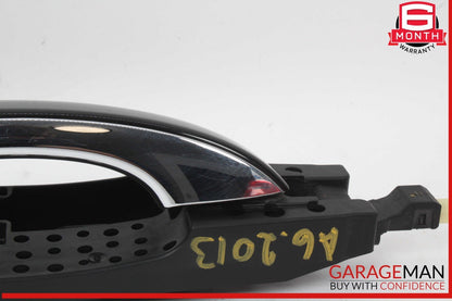 12-18 Audi A6 A7 Rear Left Driver Side Exterior Door Handle Black 4H0837885 OEM