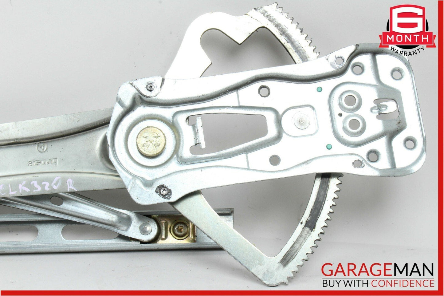 98-03 Mercedes W208 CLK320 Front Right Side Door Window Regulator w/o Motor