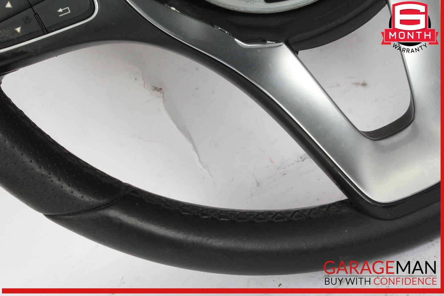 15-20 Mercedes W117 CLA250 GLA250 Driver Steering Wheel w/ Paddle Shifters OEM