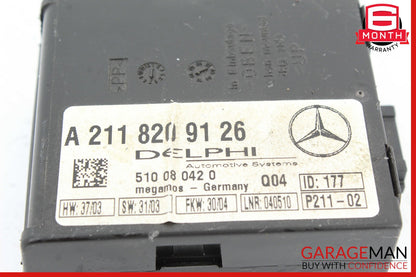 Mercedes SLK350 CLK500 CL500 E320 CL55 AMG Anti Theft Alarm Module Unit OEM