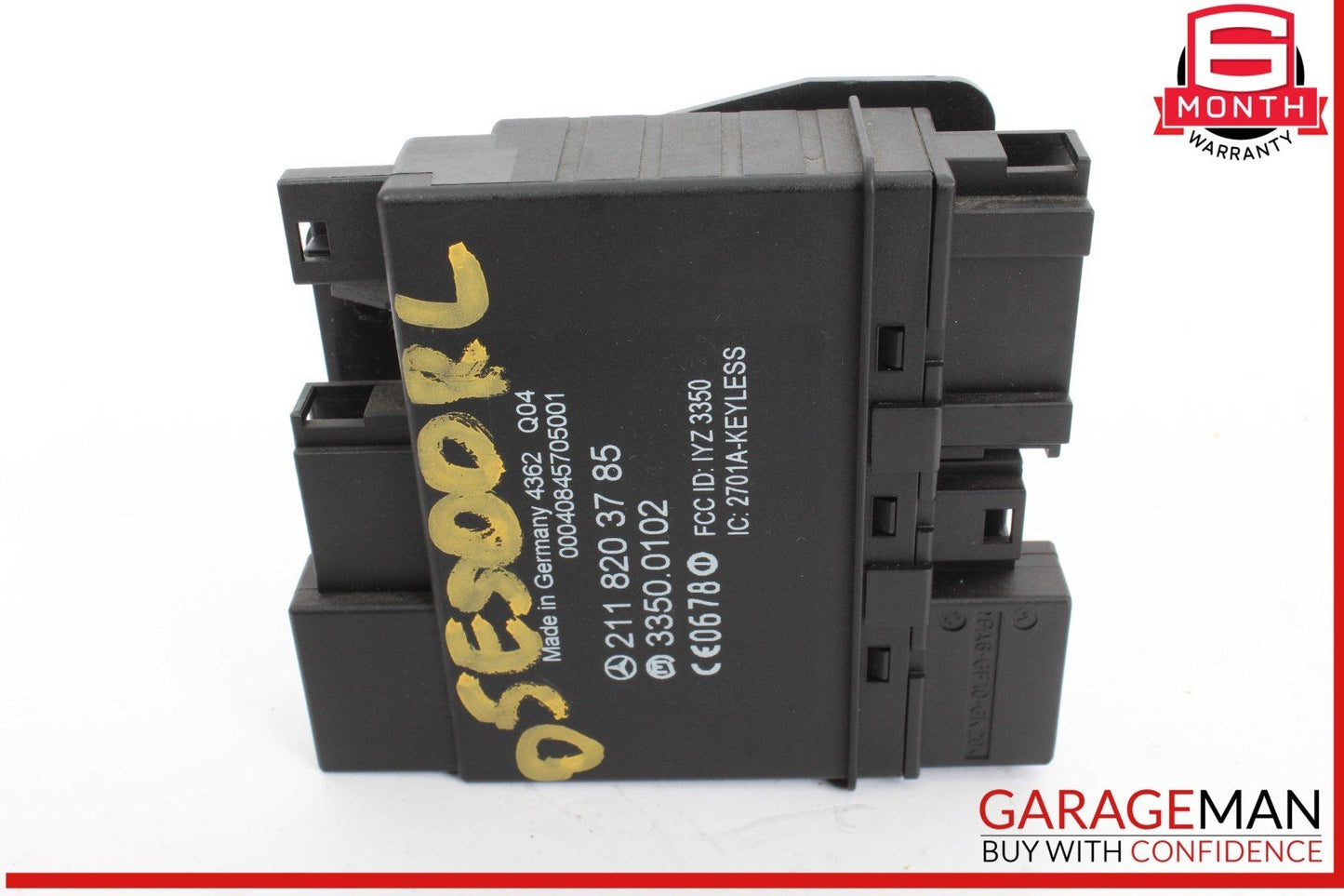 03-11 Mercedes W211 E500 Rear Right Side Door Keyless Go Control Module Unit OEM