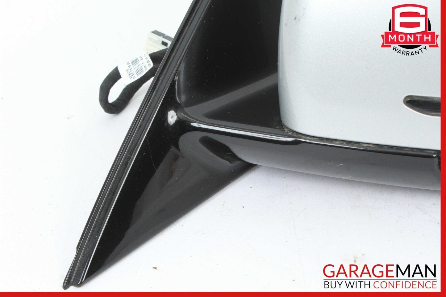 10-13 Mercedes W212 E400 Front Left Side Mirror Door Rear View Iridium Silver