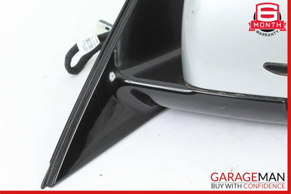 10-13 Mercedes W212 E400 Front Left Side Mirror Door Rear View Iridium Silver