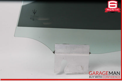 14-22 Maserati Ghibli Rear Left Driver Side Door Window Glass OEM