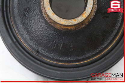 05-12 Mercedes W211 E350 Engine Motor Crankshaft Pulley Vibration Damper OEM