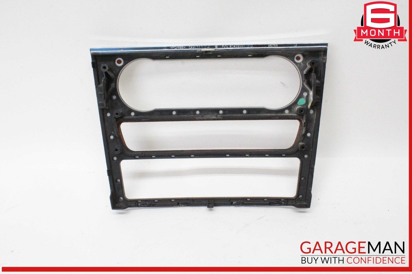 06-12 Mercedes X164 GL450 4MATIC Center Console Control Trim Panel Wood Bezel