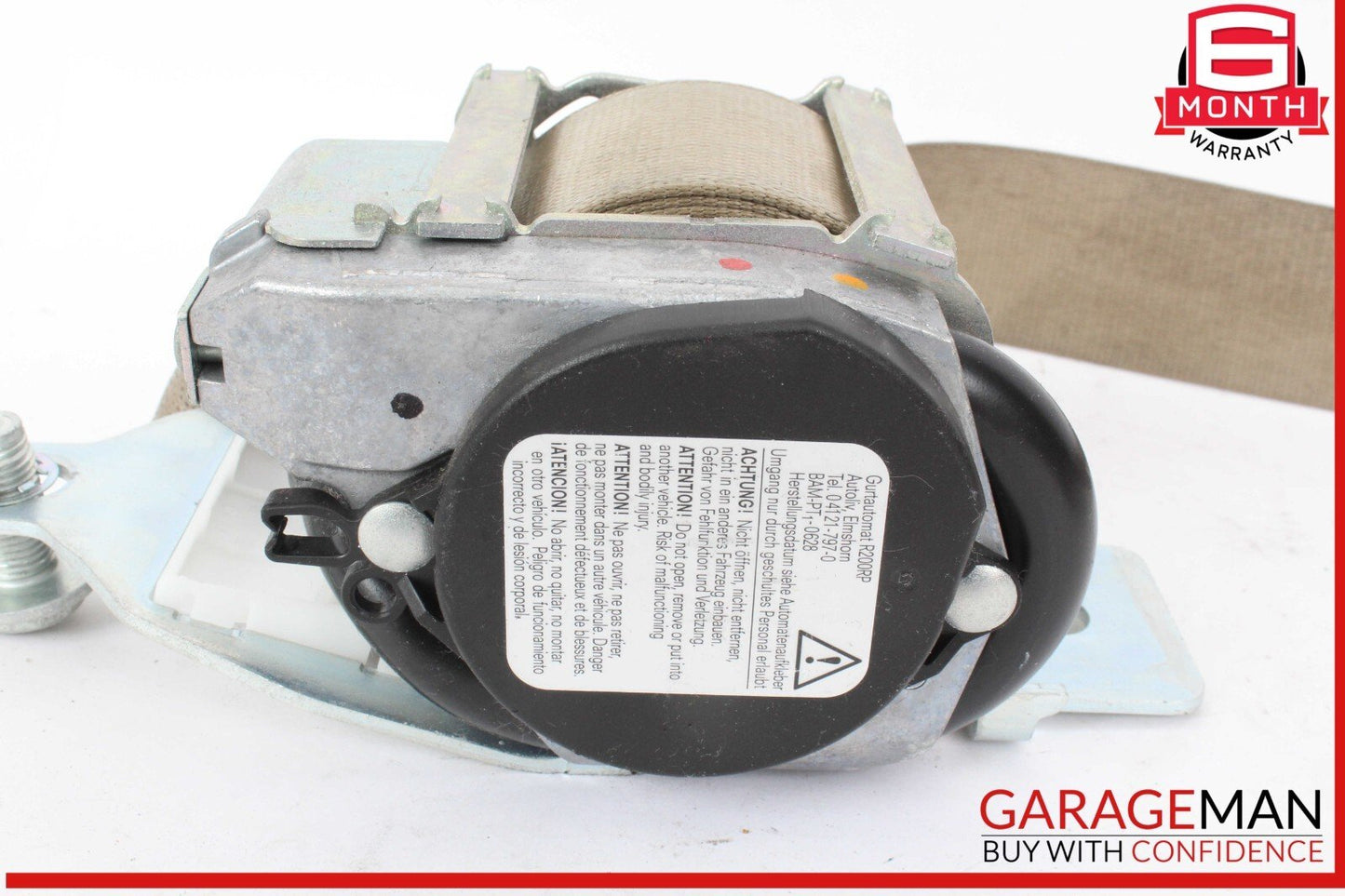 12-19 Mercedes X166 GL450 Rear 2nd Row Right Seatbelt Seat Belt Retractor OEM
