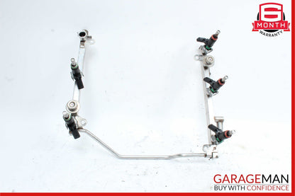 05-12 Mercedes W211 E350 C350 R350 Fuel Injector Rail w/ Fuel Injectors OEM