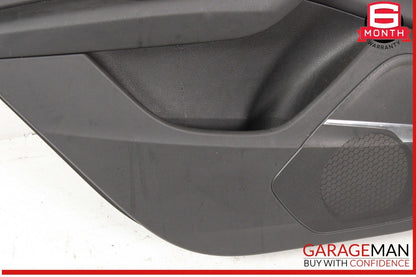 17-19 Audi Q7 Rear Left Driver Side Interior Door Panel Trim OEM