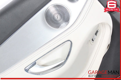 15-21 Mercedes W205 C300 C43 Rear Left Driver Side Interior Door Panel Cover OEM