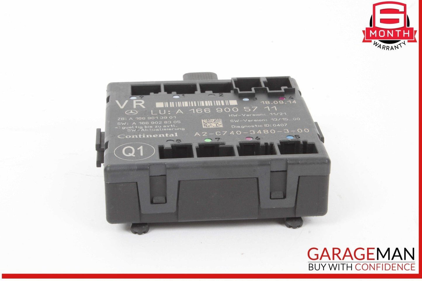 12-20 Mercedes W166 ML350 4MATIC CLA45 AMG Front Right Side Door Control Module
