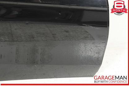 10-16 Mercedes W212 E350 Sedan Rear Right Side Exterior Door Shell Panel Black