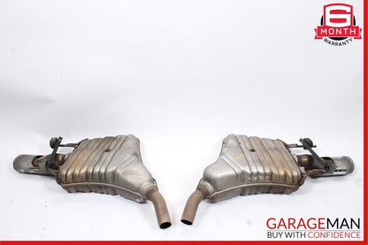 07-09 Mercedes W221 S450 S550 AMG Sport Rear Exhaust Muffler Tips Set of 2 Pc