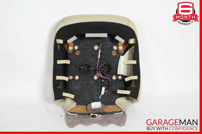 10-13 Mercedes W221 S550 S400 Front Right Top Upper Seat Cushion Cover Beige
