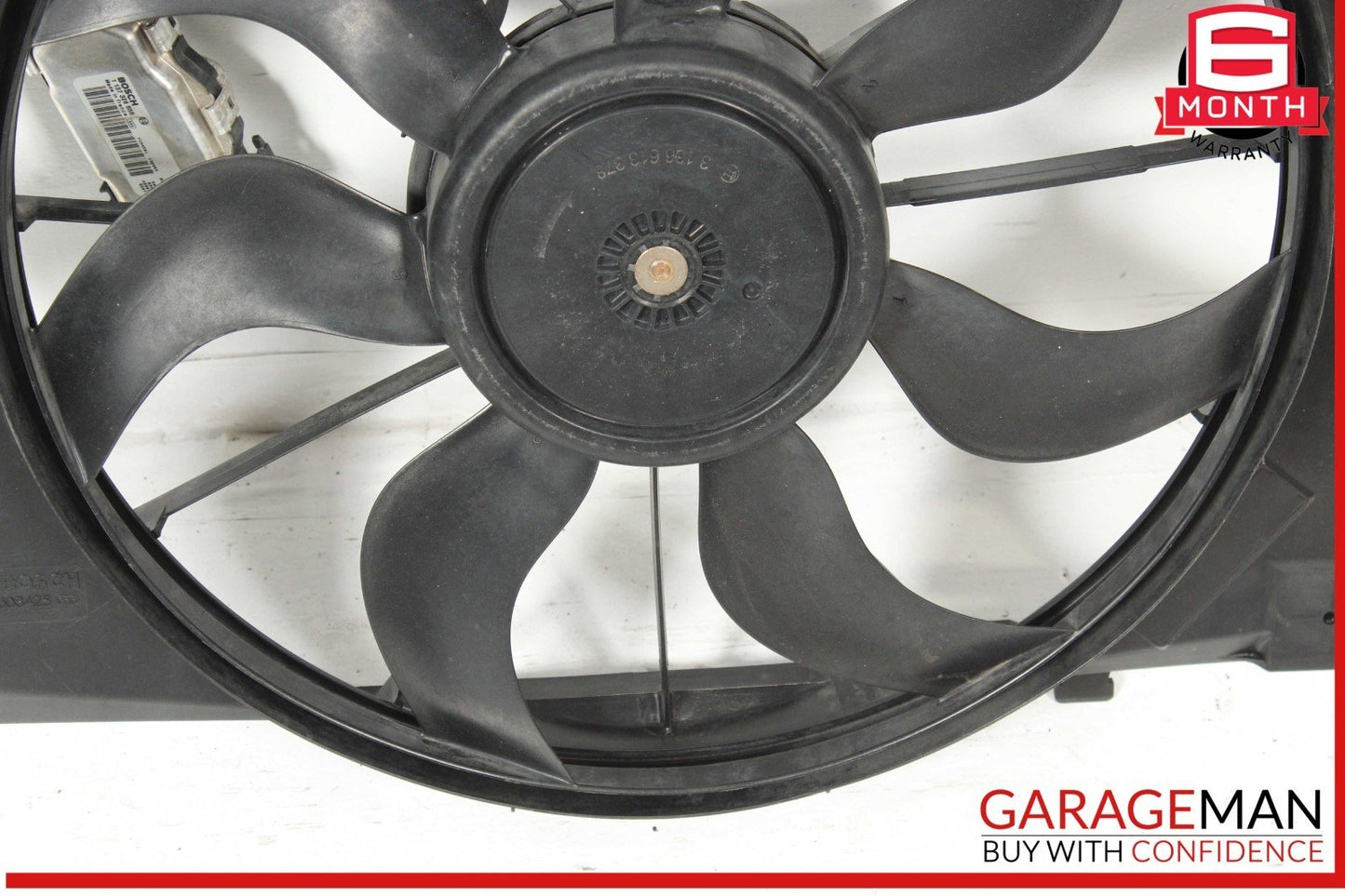 12-20 Mercedes W117 CLA250 SLK250 Engine Radiator Cooling Fan Motor Shroud Assy