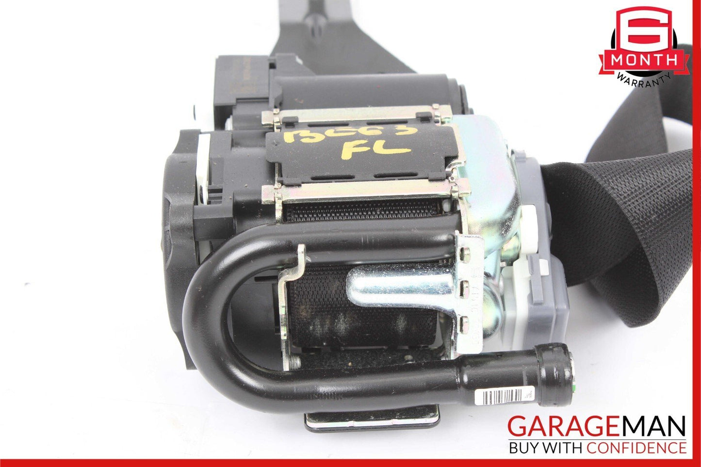 10-13 Mercedes W212 E550 E63 AMG Front Left Driver Side Seat Belt Black OEM